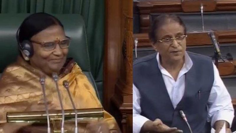 Rama Devi and Azam Khan