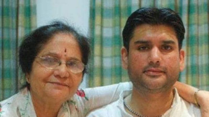 Rohit and his mother Ujwala