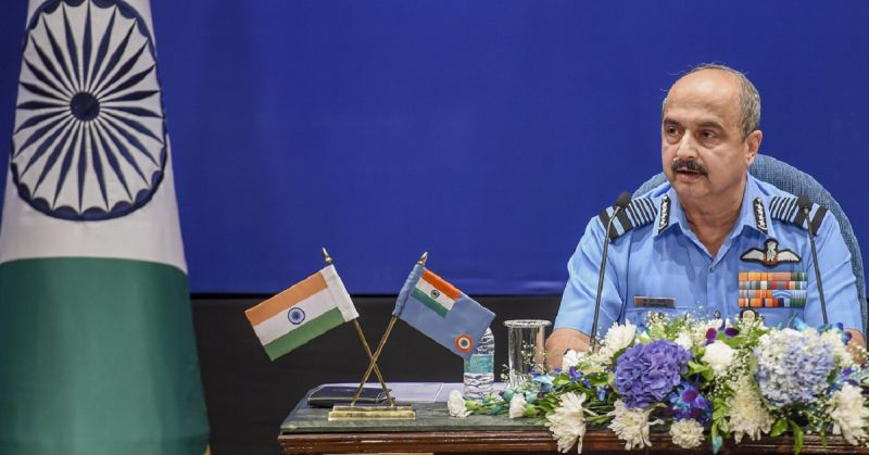 IAF Chief VR Chaudhari