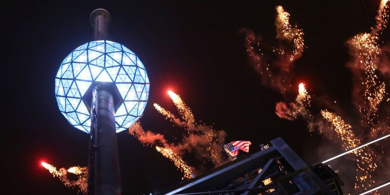 The Times Square New Year's Eve Ball Drop