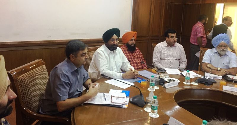 Meeting at Punjab Bhawan Pic