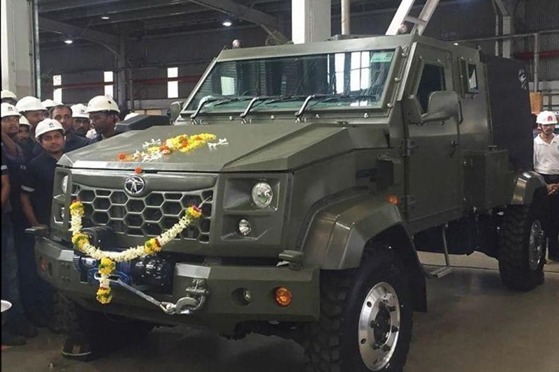Tata Company New Car Army