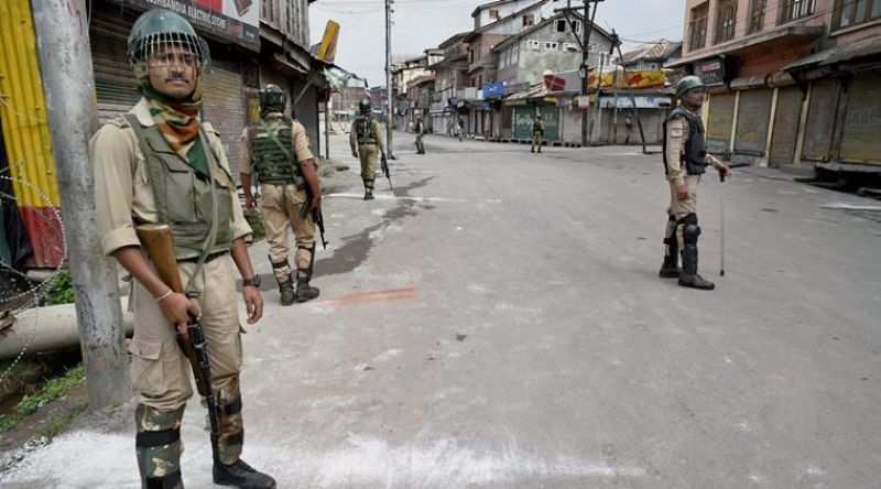 Restrictions in some parts of Srinagar