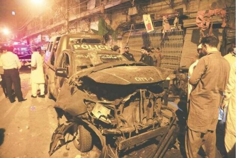 IED blast near mosque in Karachi