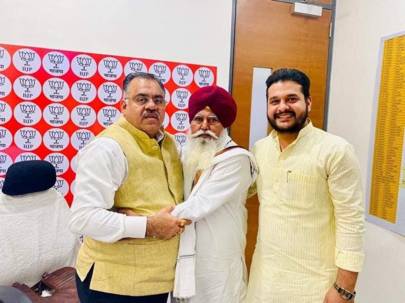 Congress leader Ajeeb Singh Ratol from Dirhabha will join BJP tomorrow