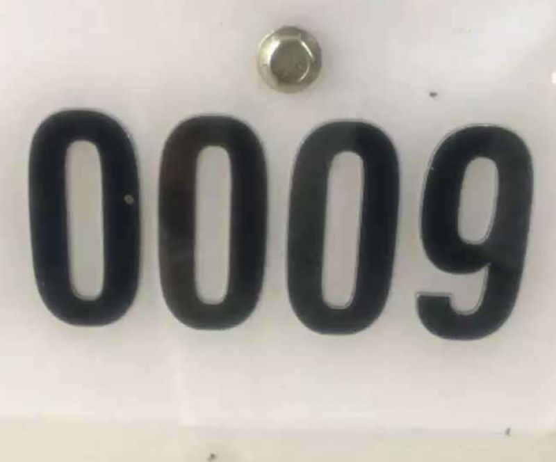  Number Plate