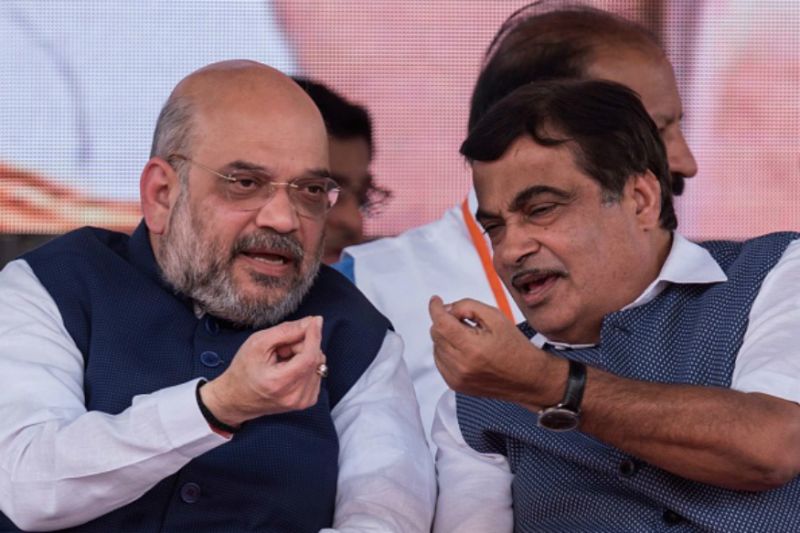 Amit Shah, Nitin Gadkari