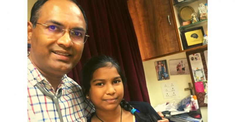 Dr manoj with Prerna