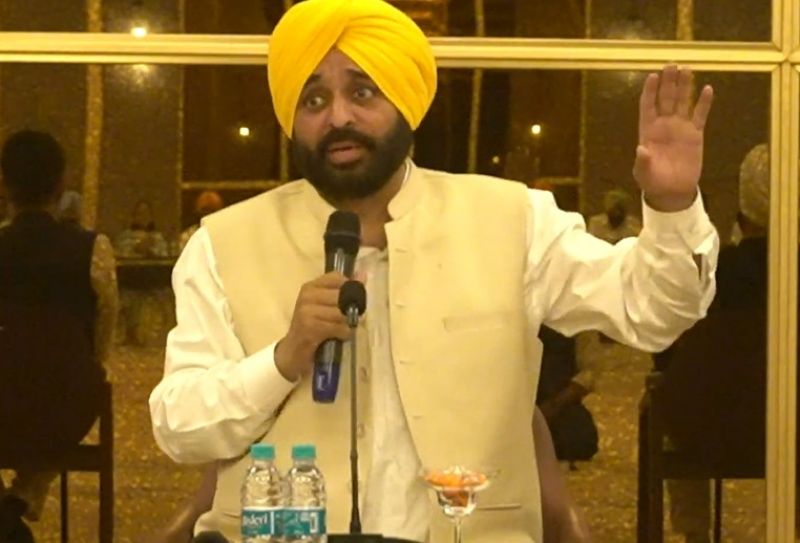 Bhagwant Mann addressed the first meeting of the Legislative Party 