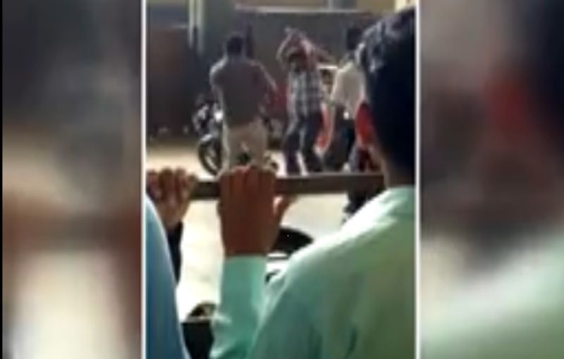 Fight between ITI professor