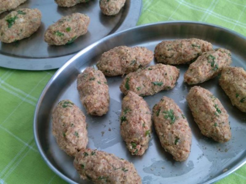 Black Chickpea Kebab