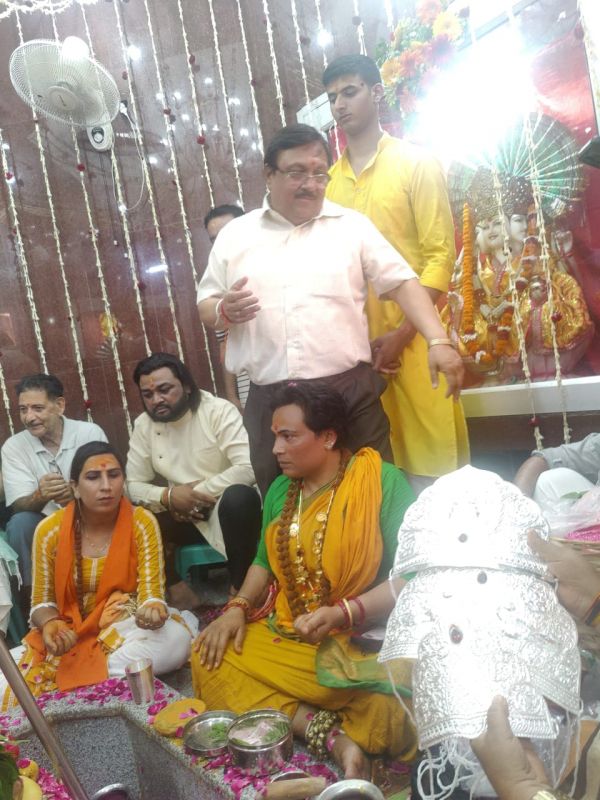 Sawan Shivratri celebrated at Shree Sanatan Dharam Mandir Sector 38C