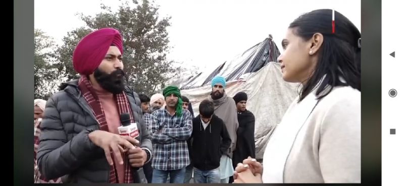 Hardeep Singh with Kiran Dhilon