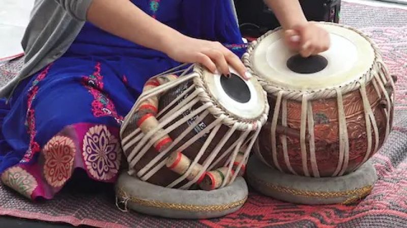  Now women  can also play the tabla