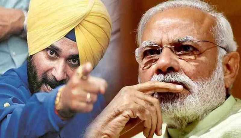 Navjot Singh Sidhu targeted to PM Modi