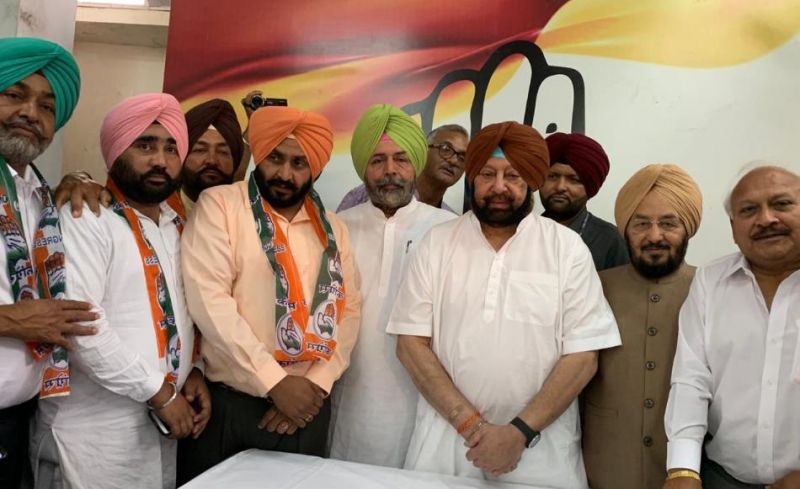 Parminder Mehta from Ludhiana today rejoined Punjab Congress