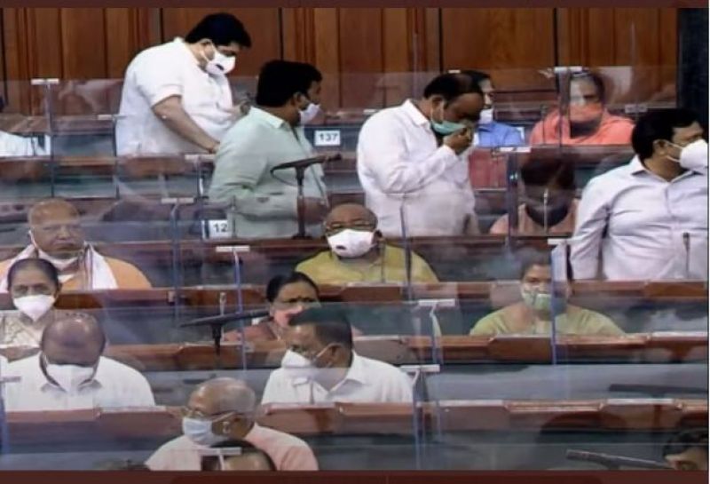 Lok Sabha has been adjourned till 2 pm