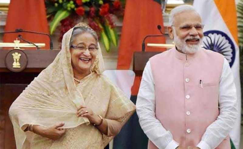 Bangladesh PM Sheikh Hasina and PM Modi