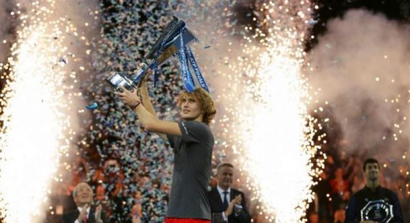 Zverev won the title