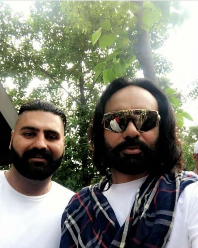 Ely Mangat with Babbu Maan