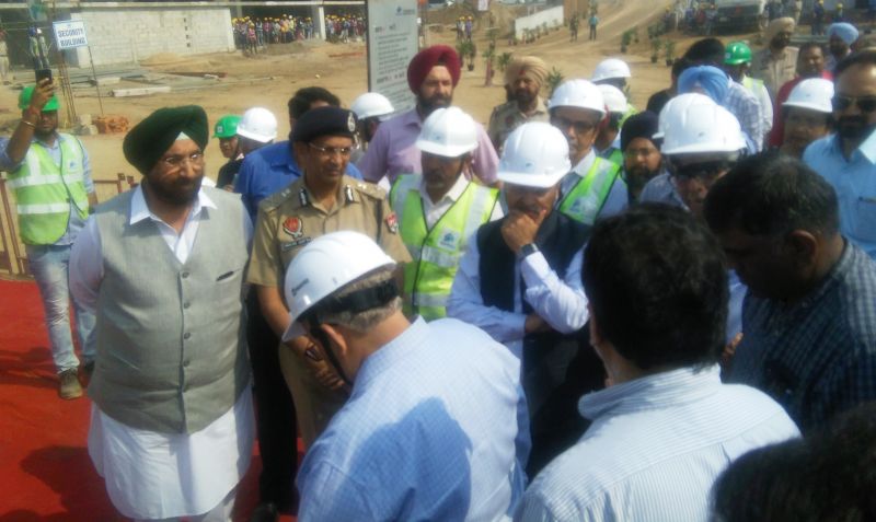 Top brass of Union & State Government  takes stock of development works at Corridor