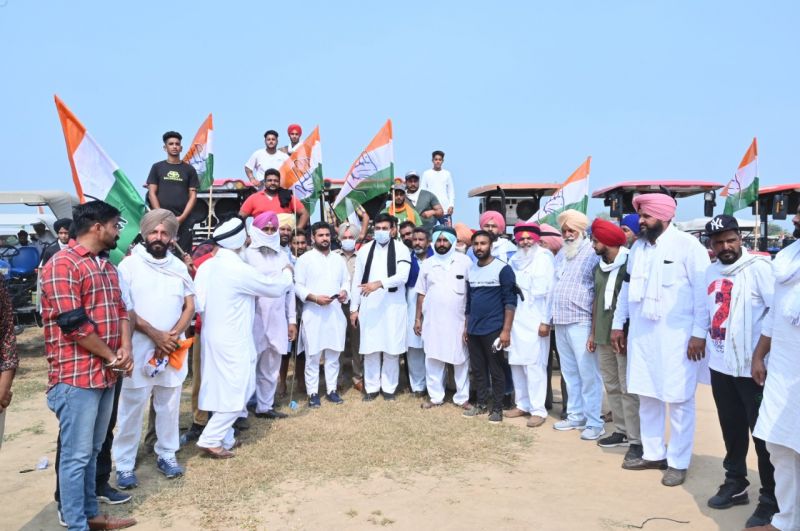 Captain Sandeep Singh Sandhu Rally