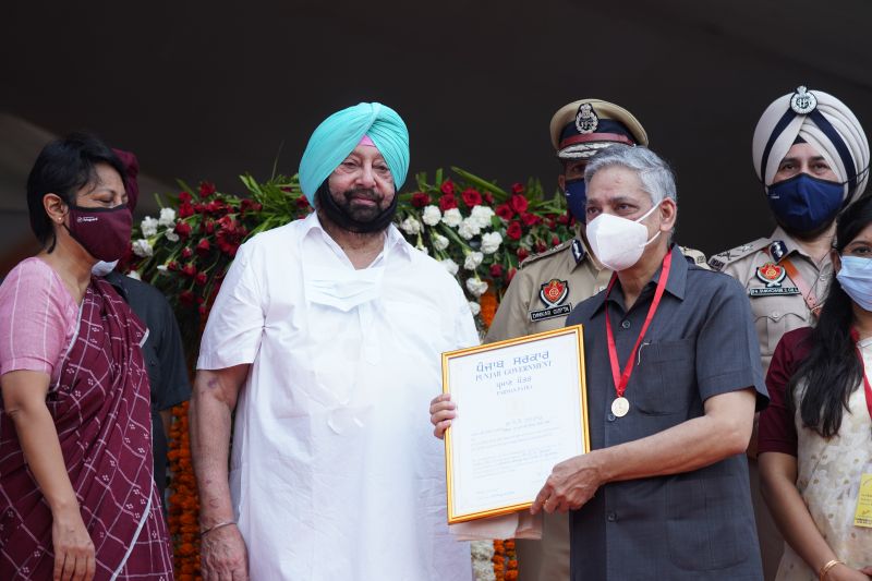 GIVES APPOINTMENT LETTERS TO KIN OF 34 VICTIMS OF AMRITSAR RAIL ACCIDENT