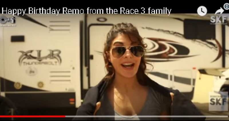 'Race 3' team wishes Remo D'Souza 