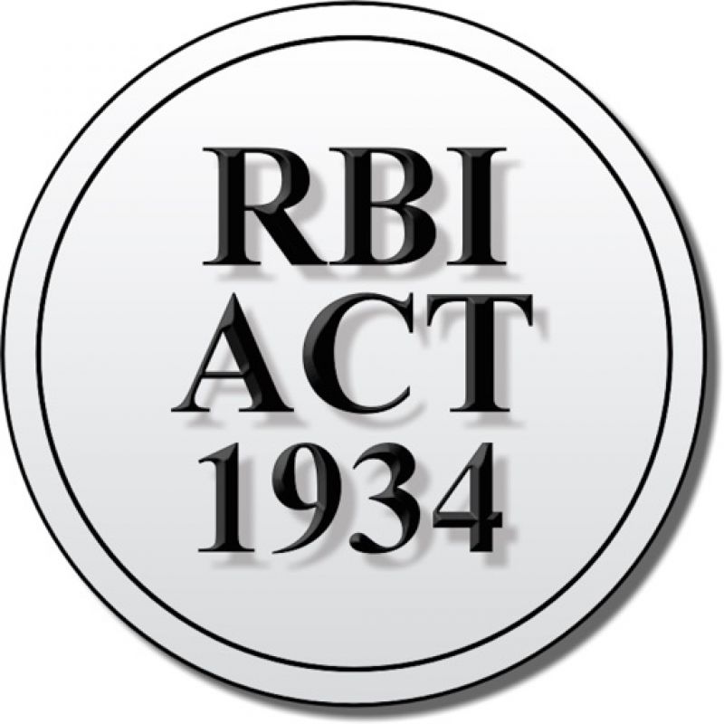 RBI Act 1934 