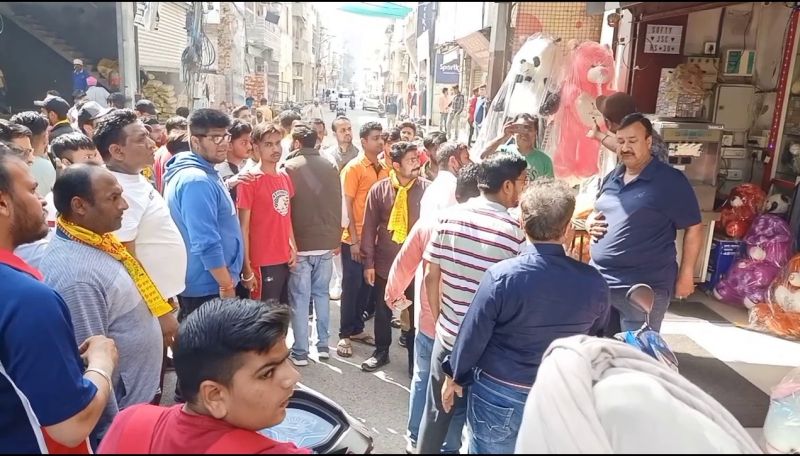 Cow slaughter case: Shops closed by Hindu organization, protest march