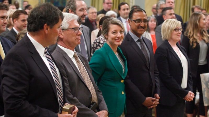 Amarjeet Sohi With Other Ministers