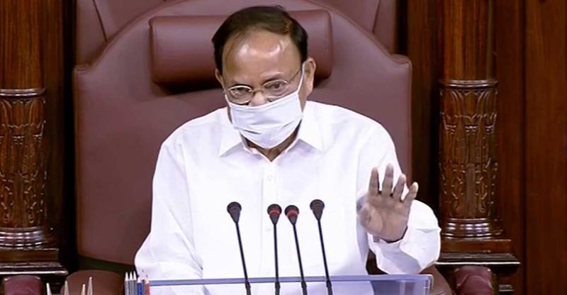 Venkaiah Naidu gets emotional over ruckus in Parliament