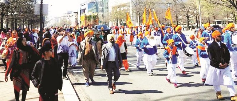 Sikh Freedom March held at US 