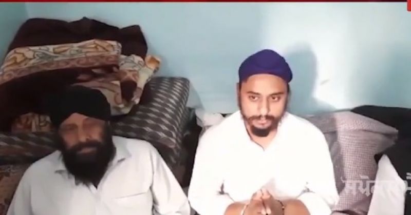 Sikhs at Gurdwara Sahib in Kabul