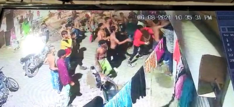 The youths started rioting with DJs