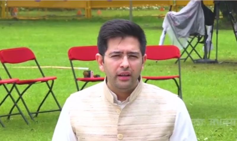 Raghav Chadha meets Finance Minister Nirmala Sitharaman 