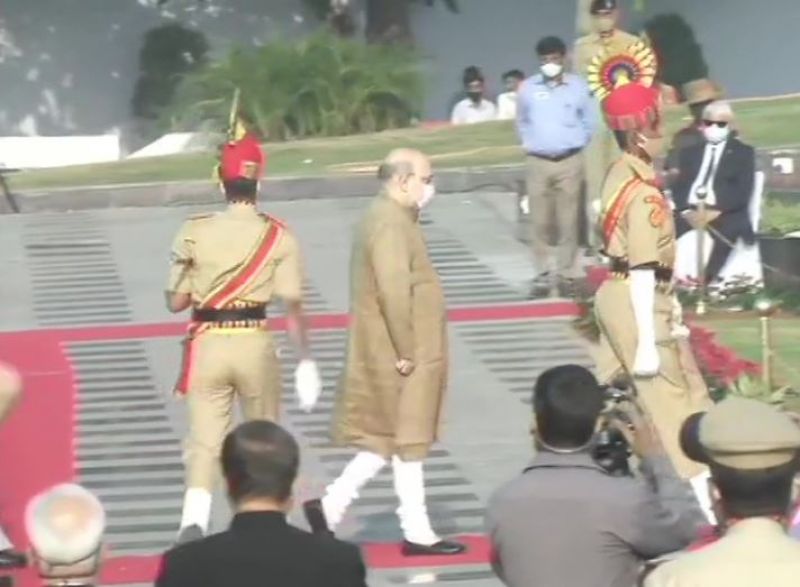 Amit Shah at Police Memorial