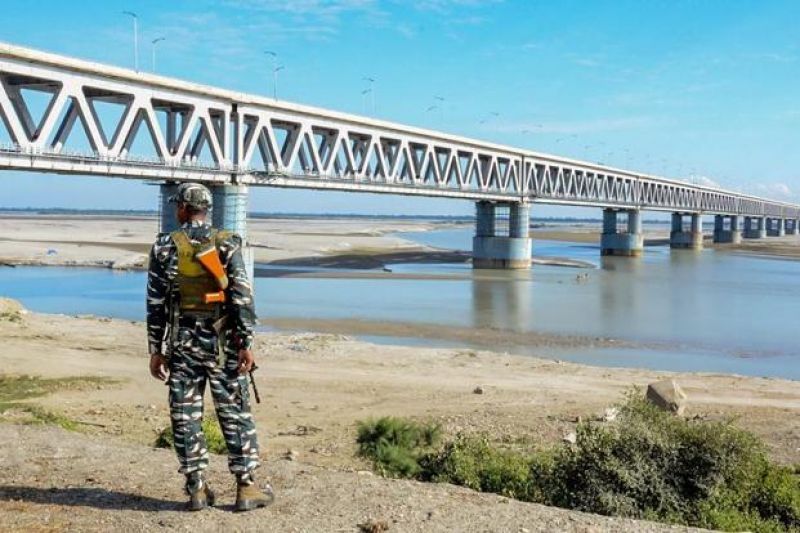 India’s longest rail and road bridge