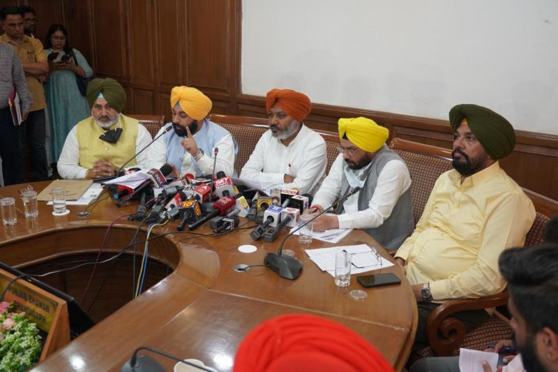 Five Punjab Cabinet ministers present 'report card'; claim almost all Budget targets met 