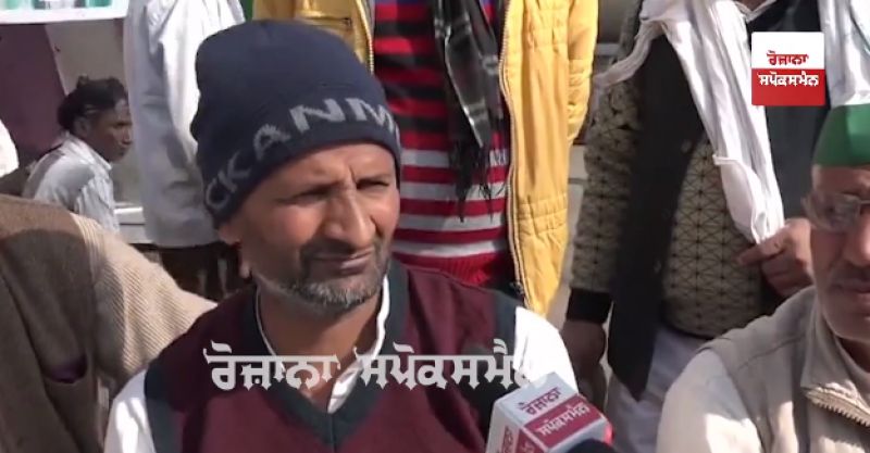 UP Farmer At Delhi Border 