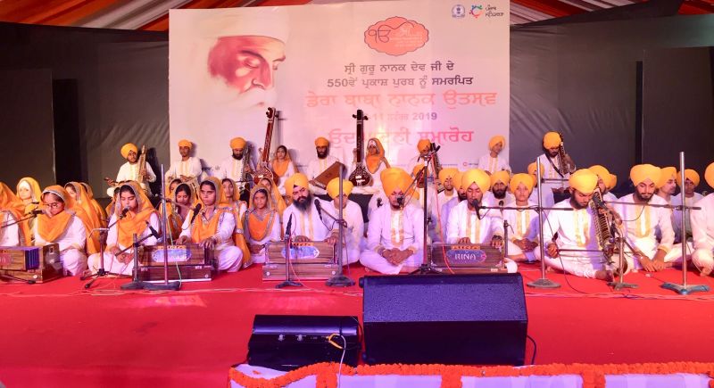 Dera Baba Nanak Utsav commences with Spiritual Richness