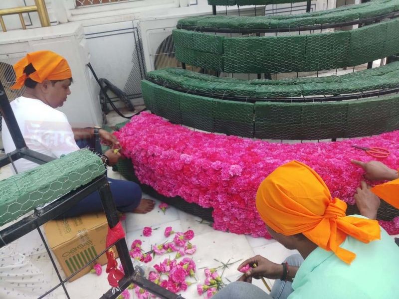Darbar Sahib Decoration 