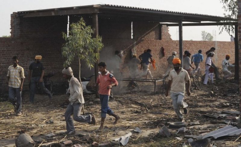 Explosion In Amritsar Cracker Factory