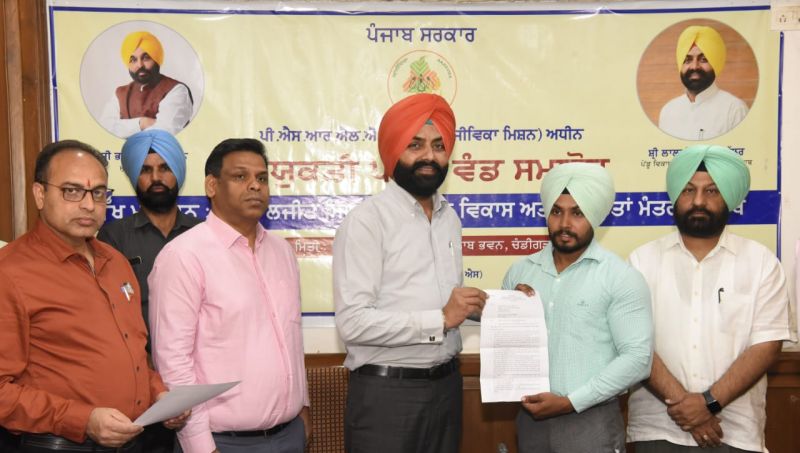 Minister Laljit Singh Bhullar hands over appointment letters to 134 employees