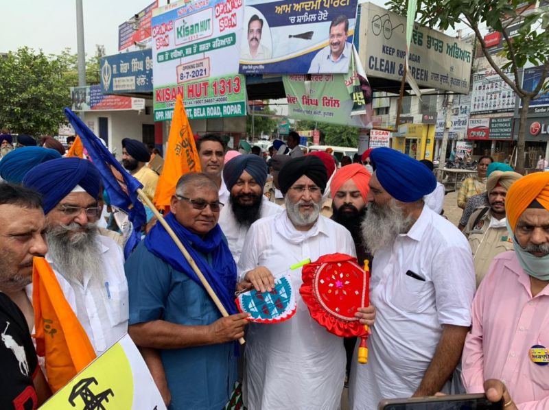 Akali Dal and BSP protest against power cuts