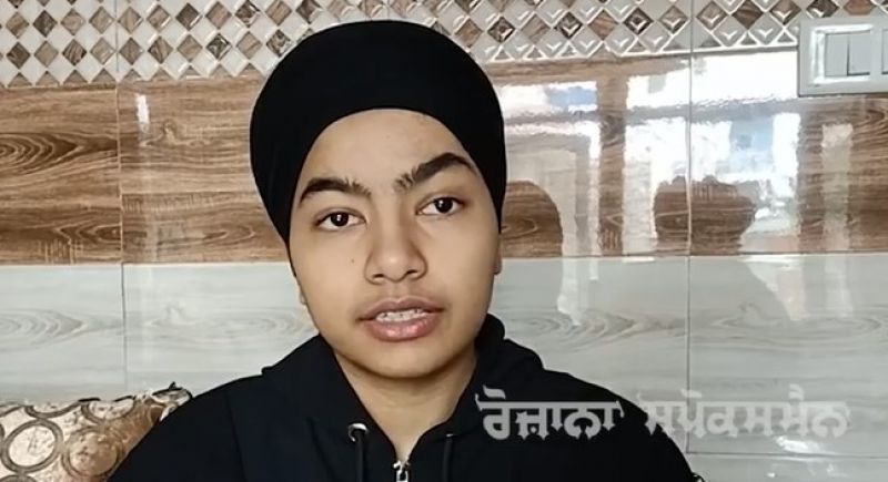 Inderpreet Virk from Sri Anandpur Sahib studying MBBS in Ukraine back home