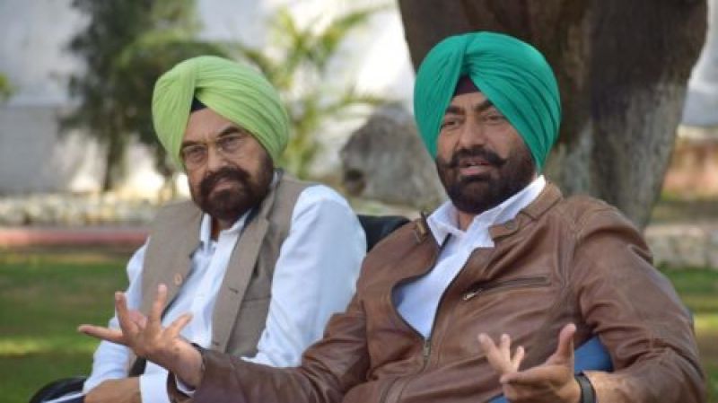 Kanwar Sandhu with Sukhpal Khaira 