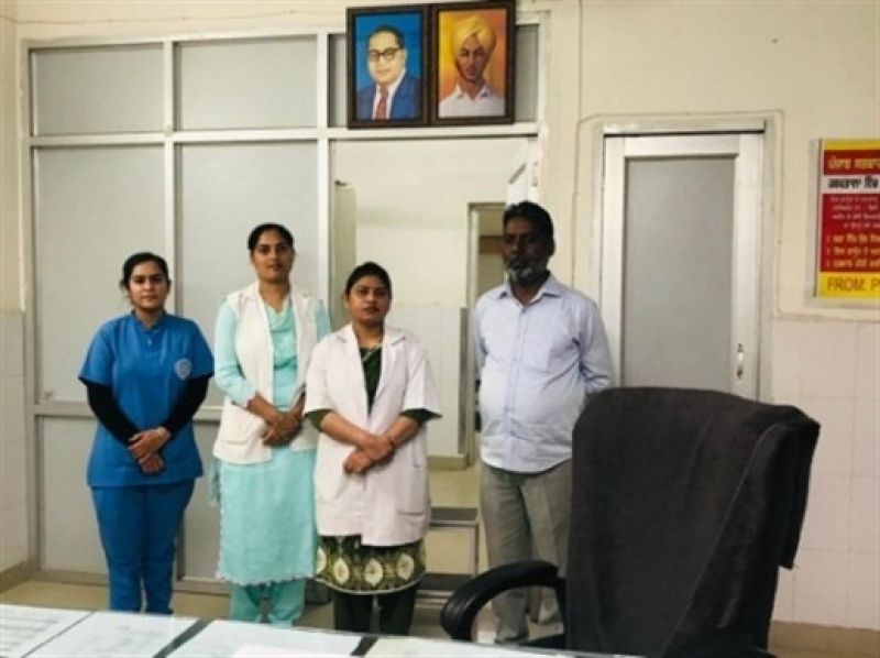 Pictures of Shaheed Bhagat Singh and Dr. B.R. Ambedkar  