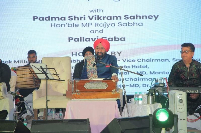 Vikramjit Singh Sahney presented a mesmerizing Sufi evening with music News in punjabi 