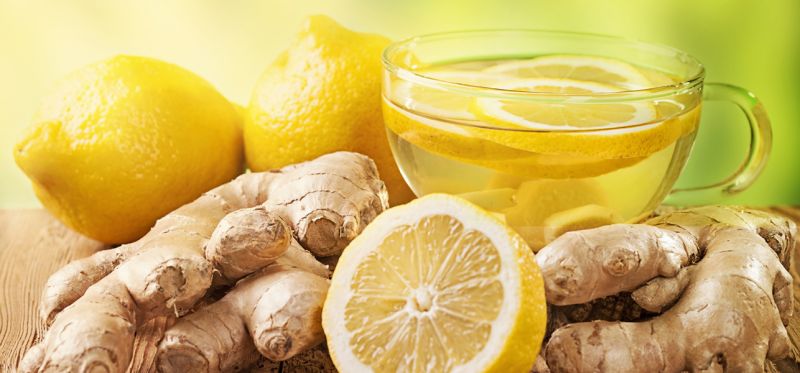Ginger with Lemon 